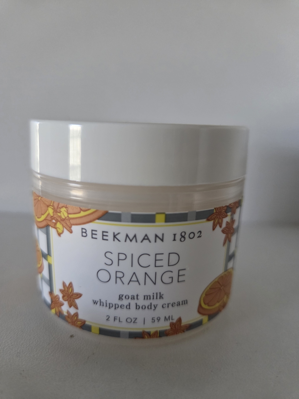 Beekman 1802 Spiced Orange Whipped Body Cream - White/Orange